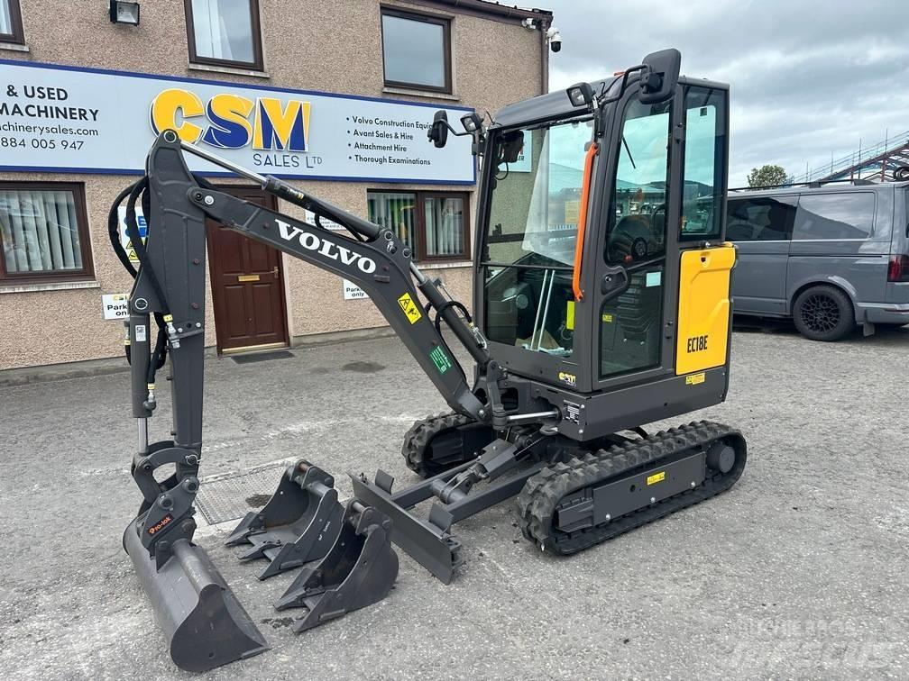 Volvo EC 18 E Mini bageri < 7t