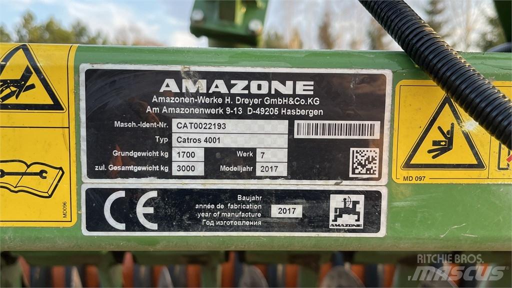 Amazone Catros 4001 Tanjirače