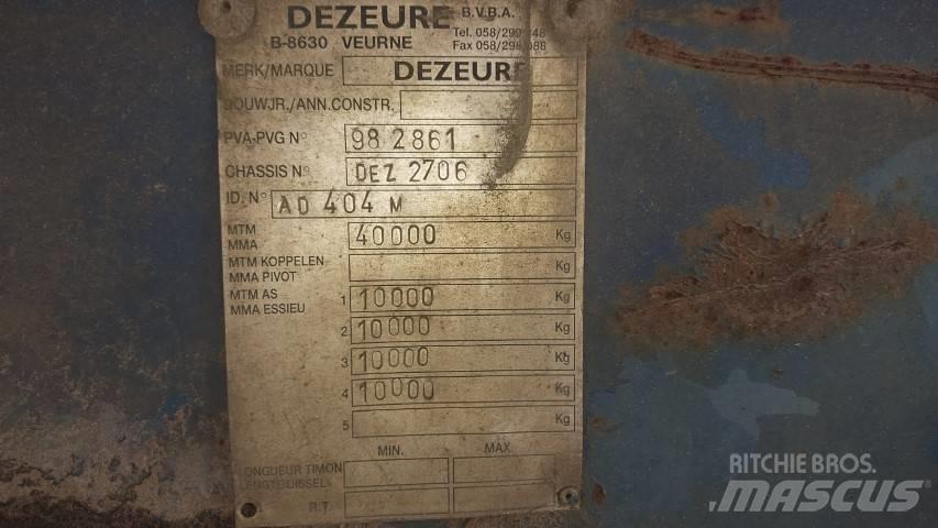 Dezeure AD404M Niski utovarivači