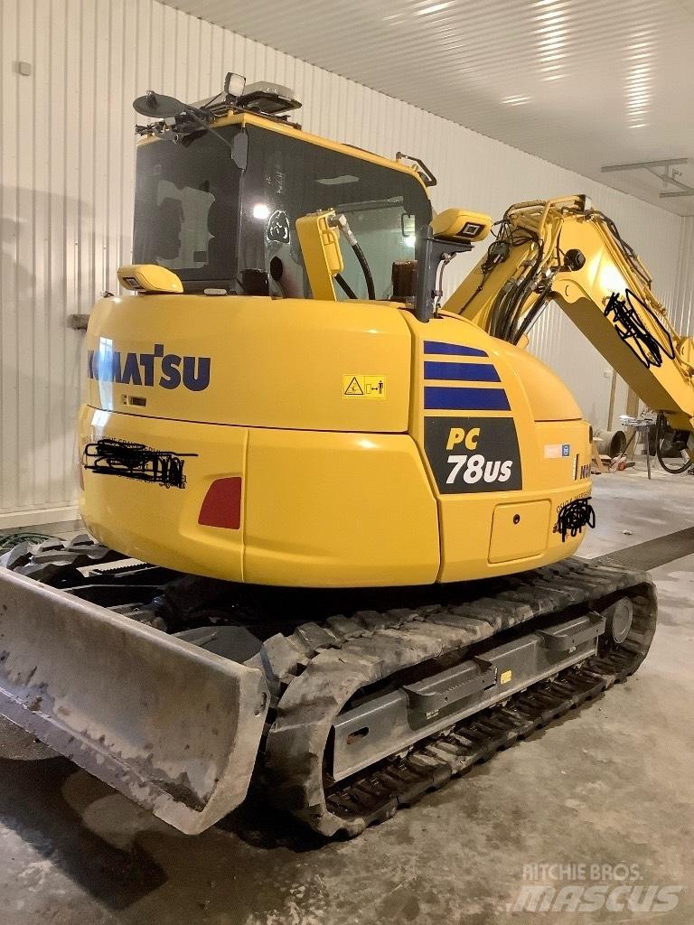 Komatsu Pc 78 us- 10 Midi bageri 7t – 12t