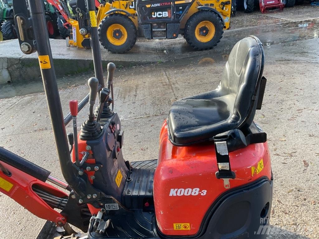 Kubota K 008-3 Mini bageri < 7t