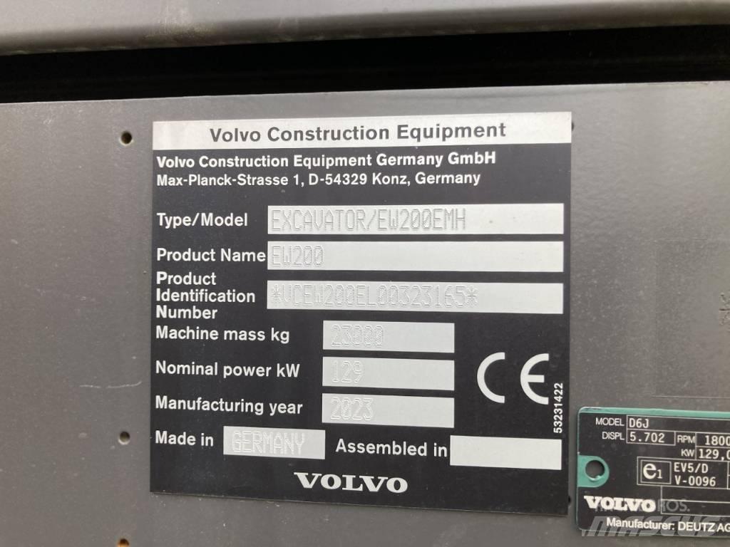 Volvo EW 200 E MH Bageri točkaši