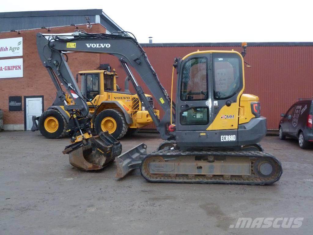 Volvo ECR 88 D Midi bageri 7t – 12t