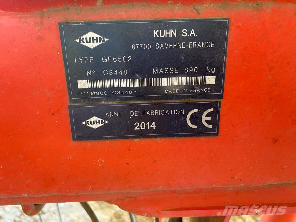 Kuhn GF 6502 Okretači i sakupljači sena
