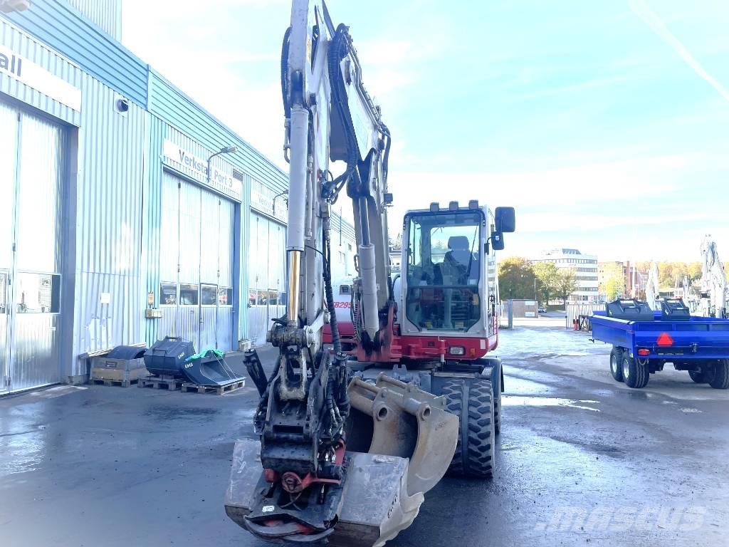 Takeuchi TB 295 W Bageri točkaši