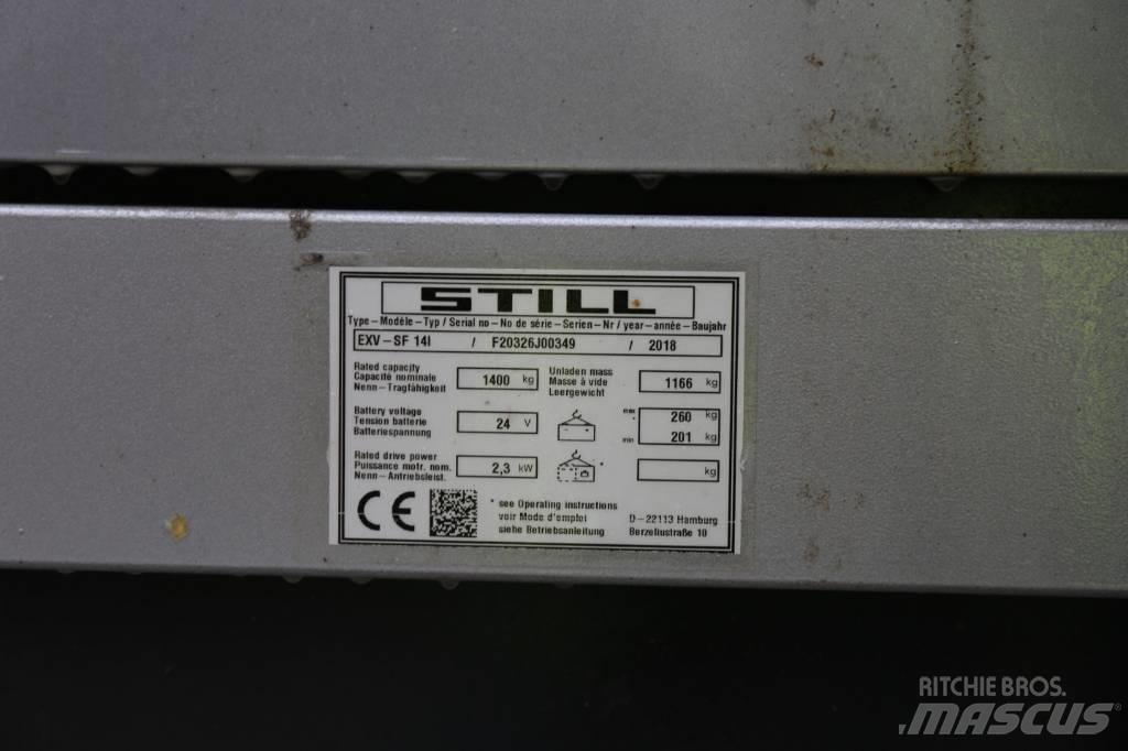 Still EXVSF14I Ručni električni viljuškar
