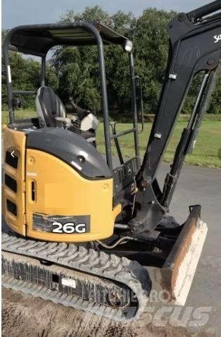 John Deere 26G Mini bageri < 7t
