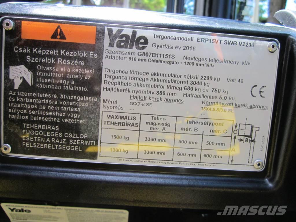 Yale ERP15VT Električni viljuškari