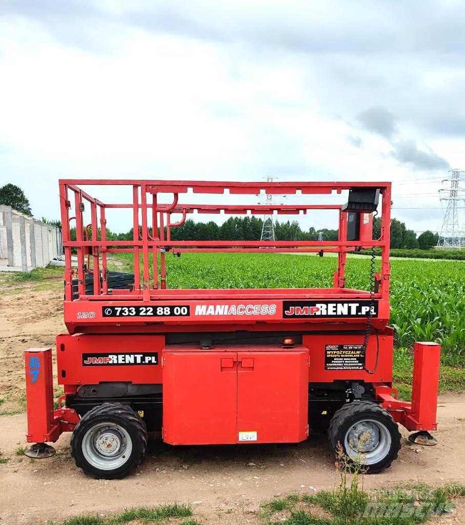Manitou 120SC-2 Makazaste platforme