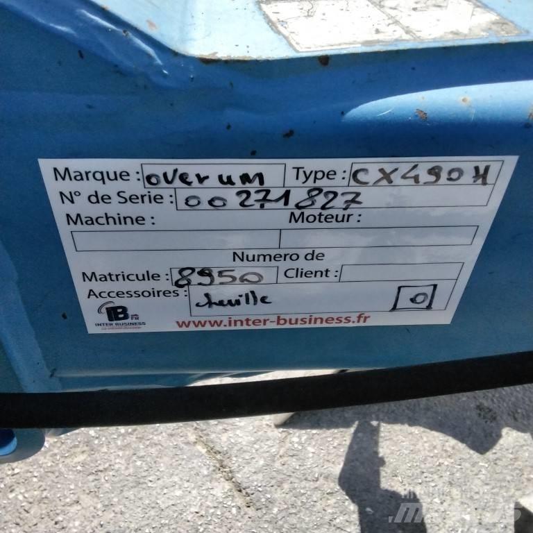 Överum CX 490H Plugovi obrtači