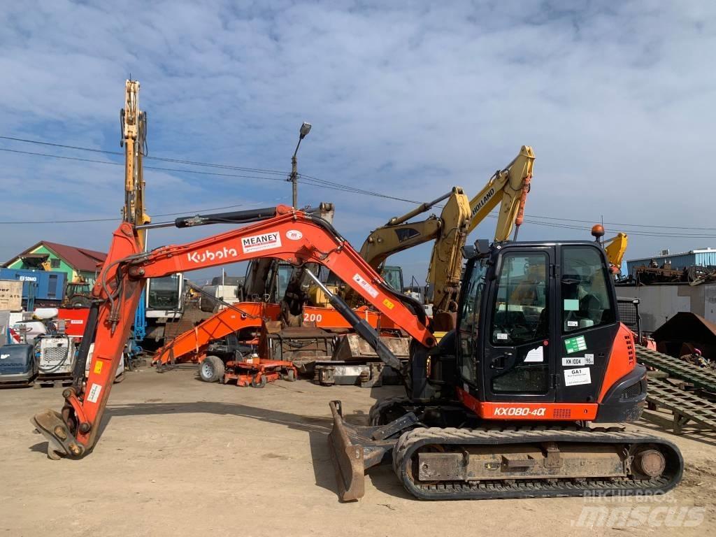 Kubota KX 080-4A Midi bageri 7t – 12t