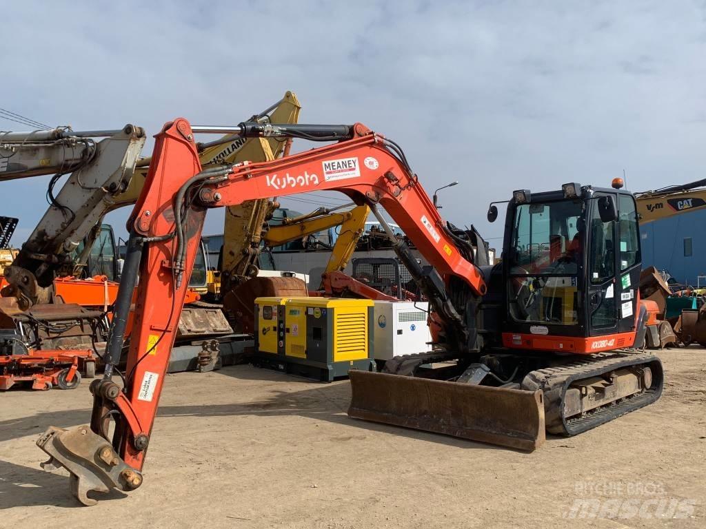 Kubota KX 080-4A Midi bageri 7t – 12t