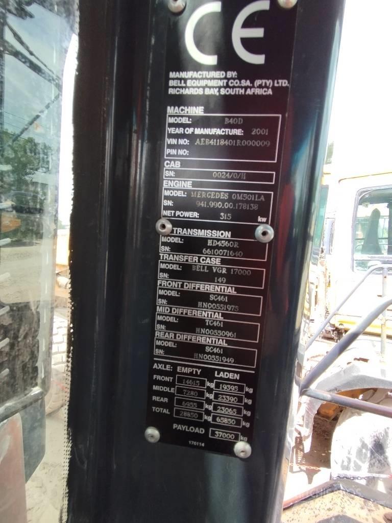 Bell B 40 D Zglobni damperi