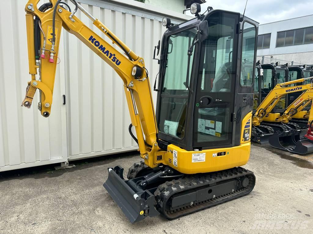 Komatsu PC 16 R-3HS Mini bageri < 7t