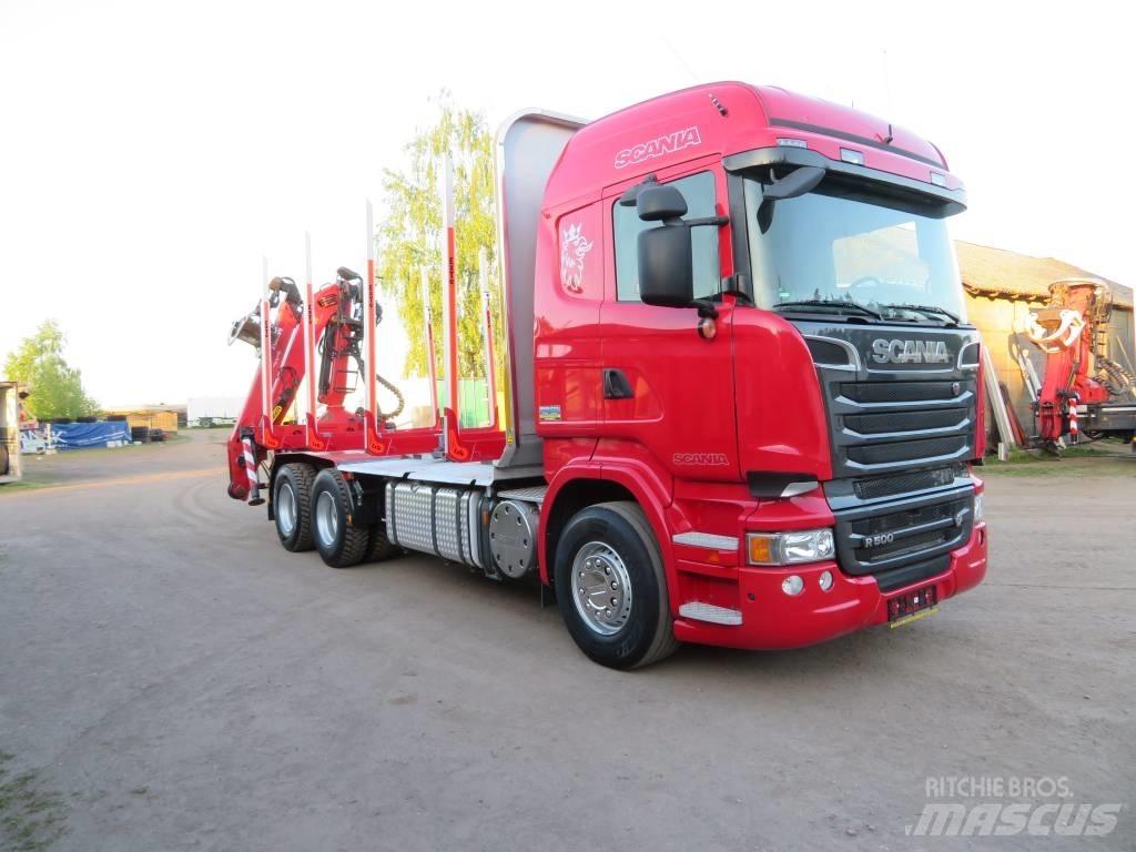 Scania R 500 Kamioni za drva Šticari
