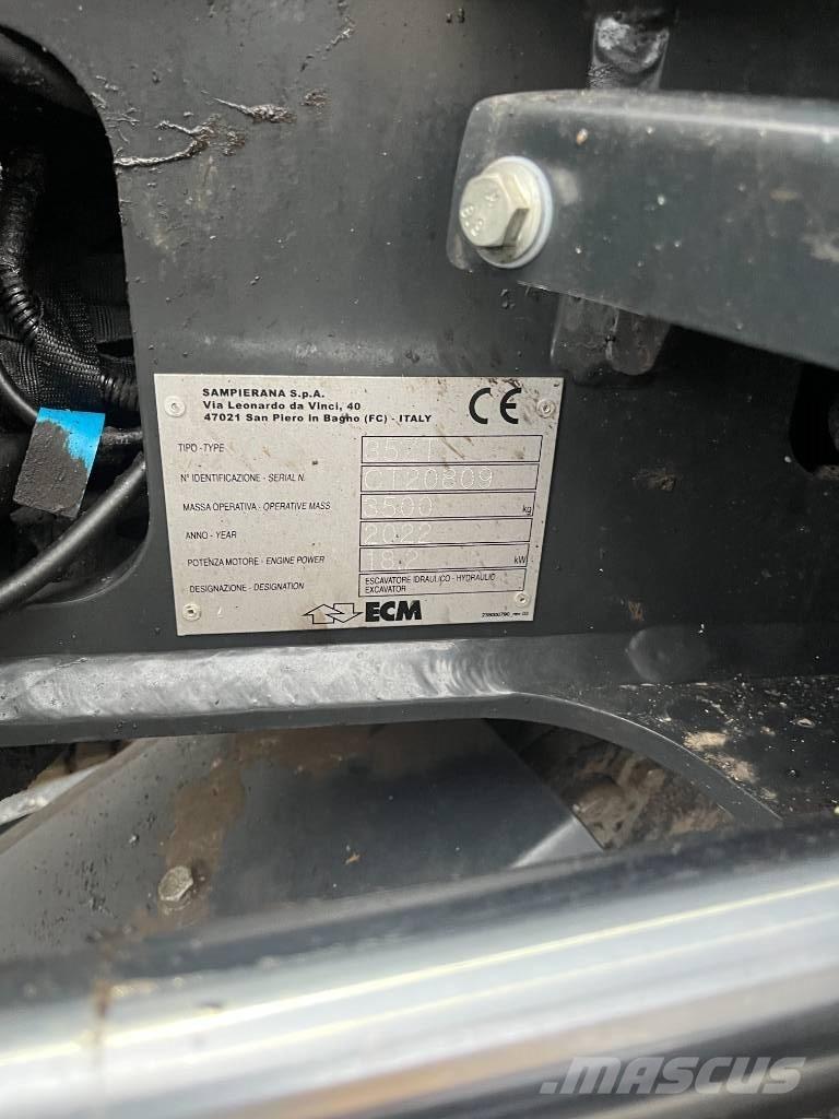 ECM 35 ZT Mini bageri < 7t