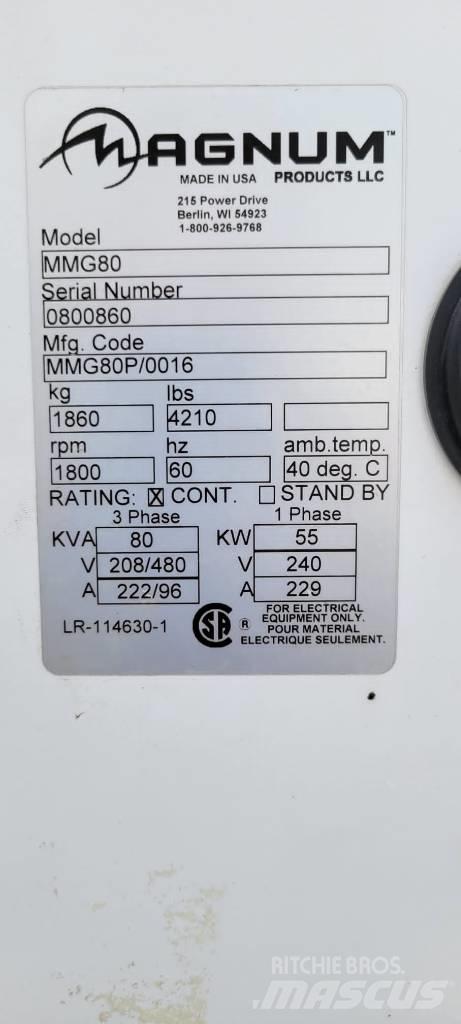 Magnum MMG 80 Dizel generatori