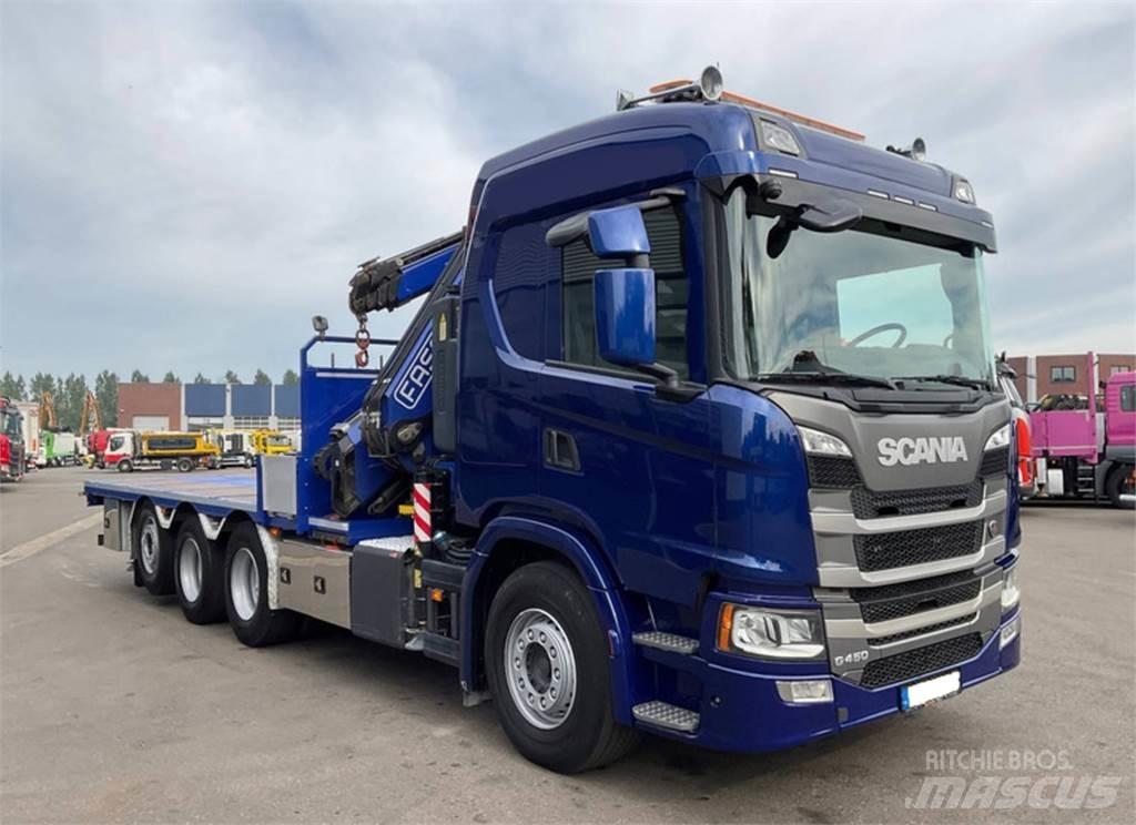 Scania G450 8X4 Kamioni sa kranom