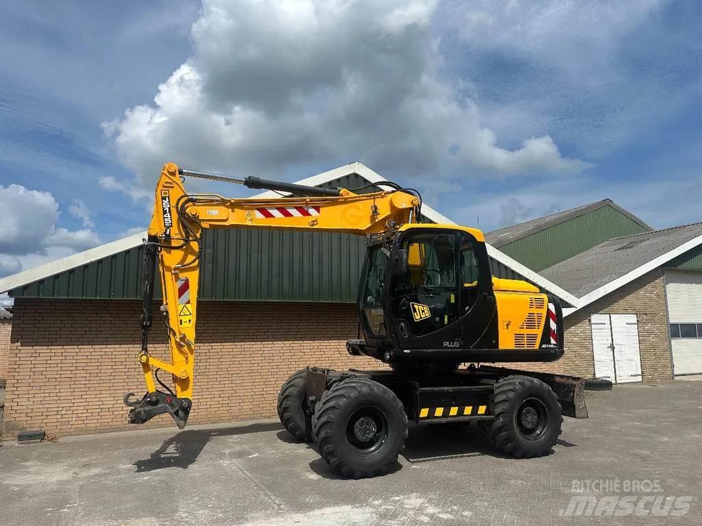 JCB JS145W Bageri točkaši