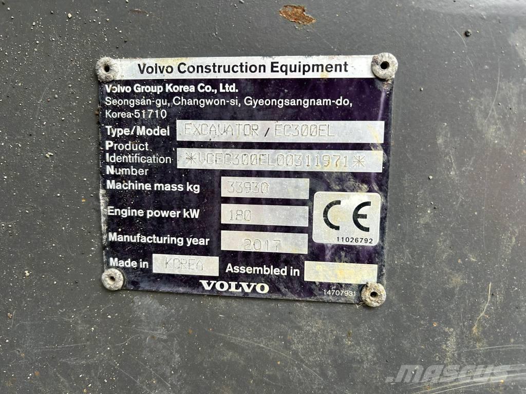 Volvo EC 300 EL Bageri guseničari