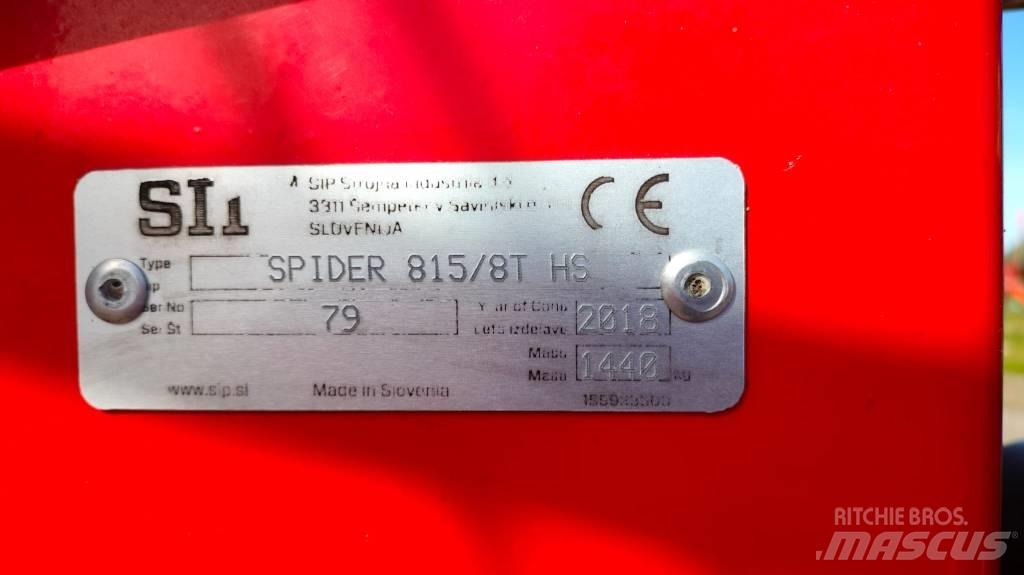 SIP SPIDER 815|8 T Okretači i sakupljači sena