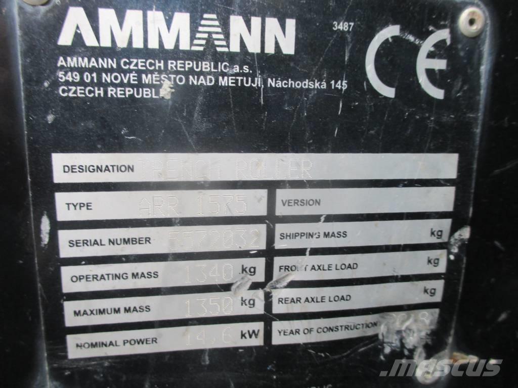 Ammann ARR 1575 Valjci sa duplim bubnjem