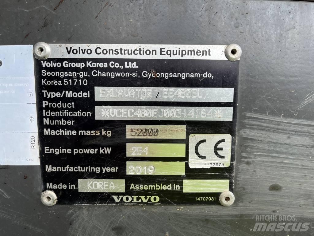 Volvo EC480EL Bageri guseničari