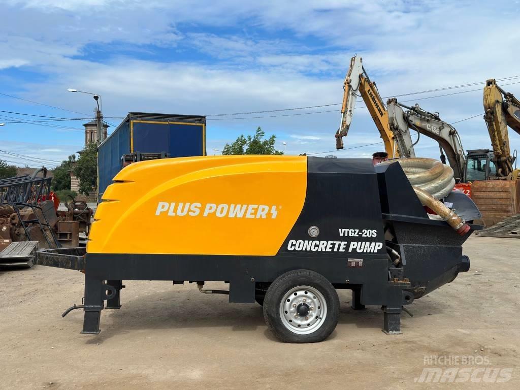 Plus Power VTGZ-20S Kamionske beton pumpe