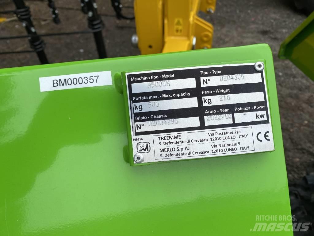 Merlo cingo m500d Damperi na gusenice