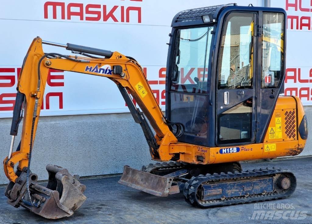 Hanix H 15 B Mini bageri < 7t