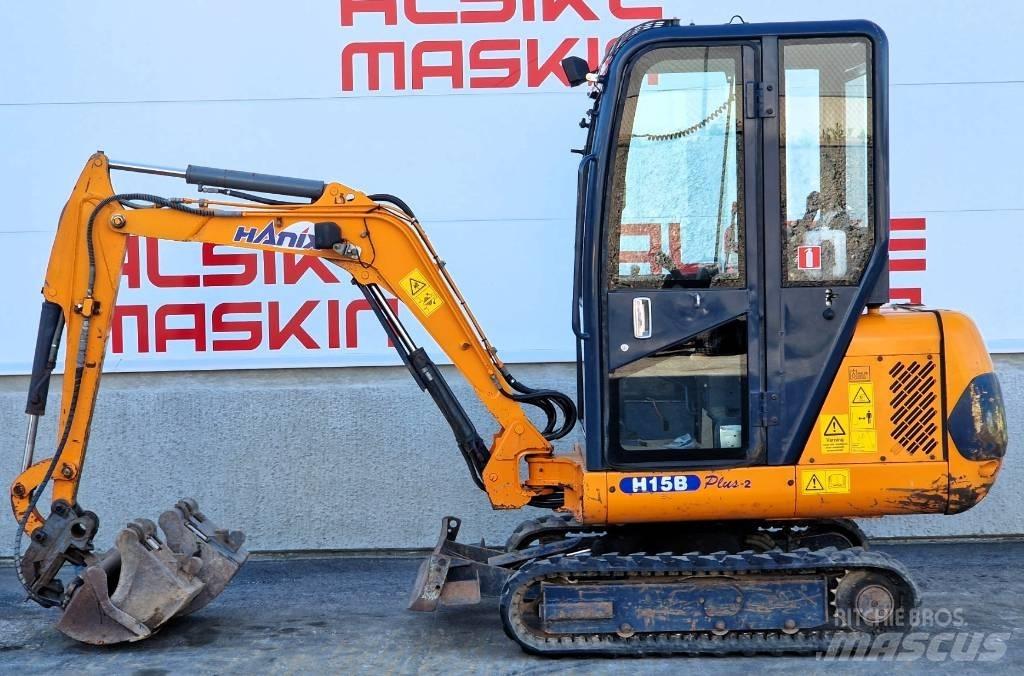 Hanix H 15 B Mini bageri < 7t