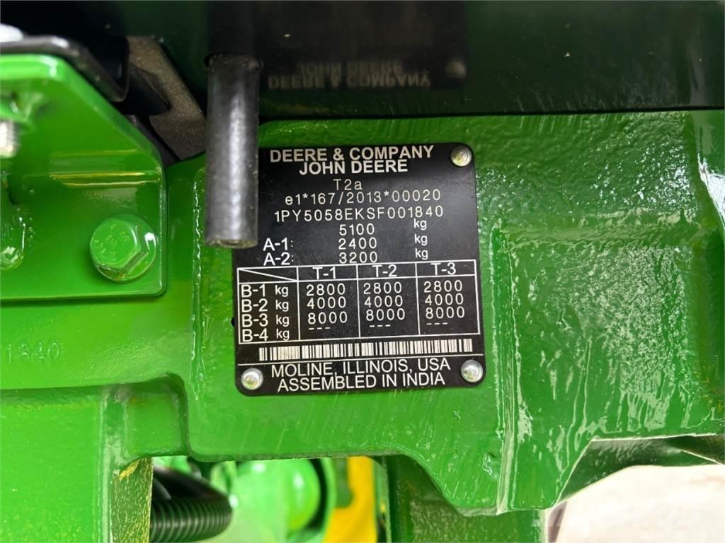 John Deere 5058E Traktori