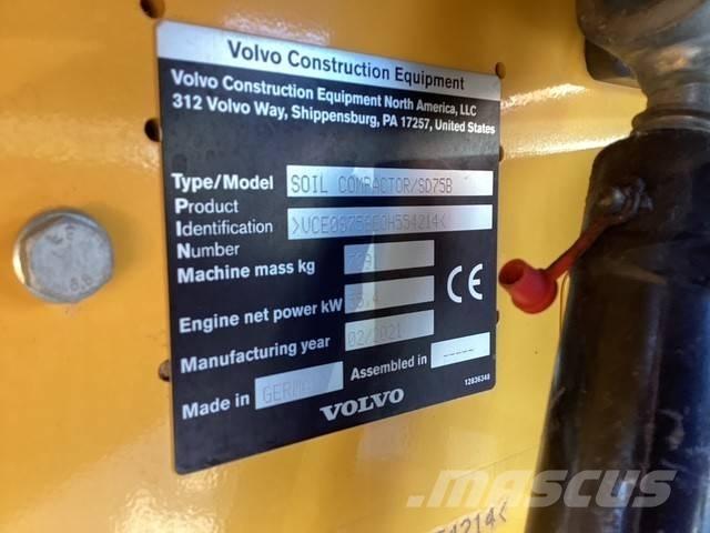 Volvo SD 75 B Valjci sa jednim bubnjem