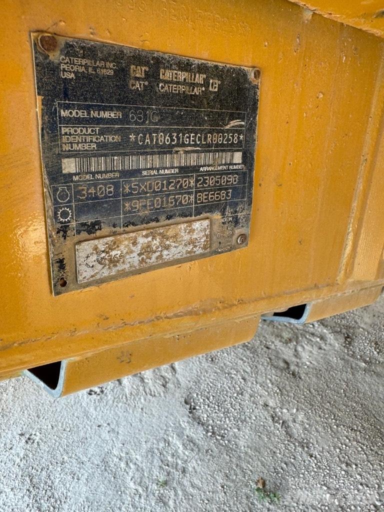 CAT 631 G Polovni strugači
