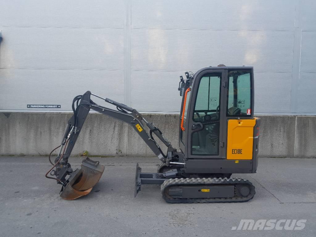 Volvo EC18E Mini bageri < 7t