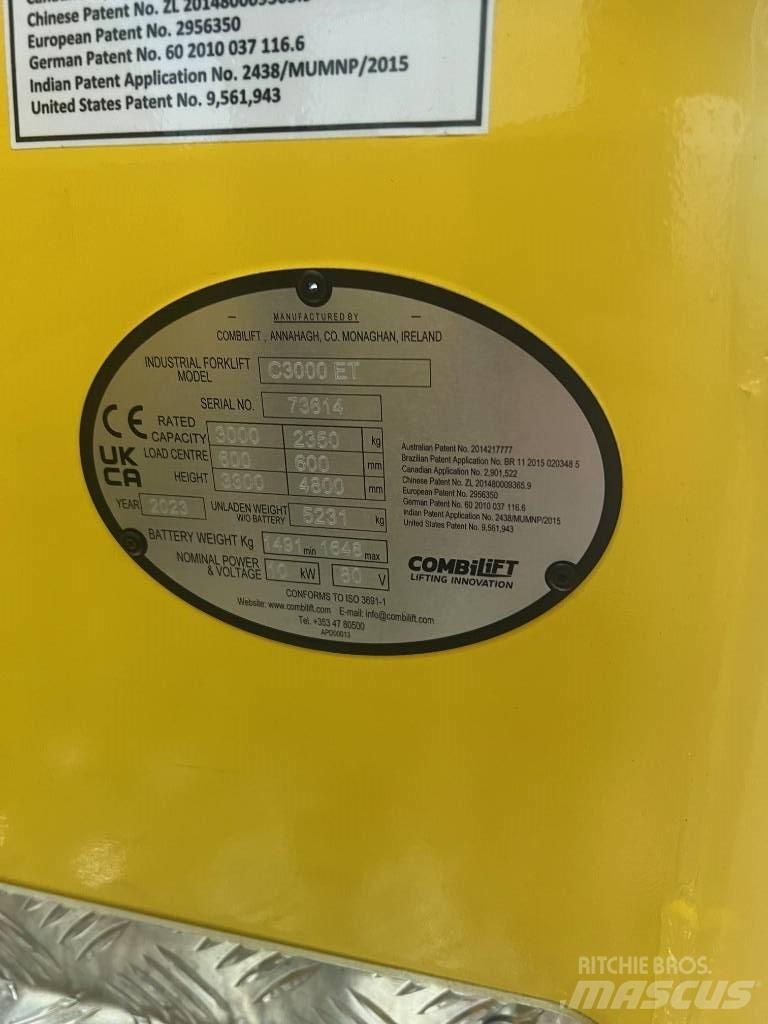 Combilift C3000ET Električni viljuškari