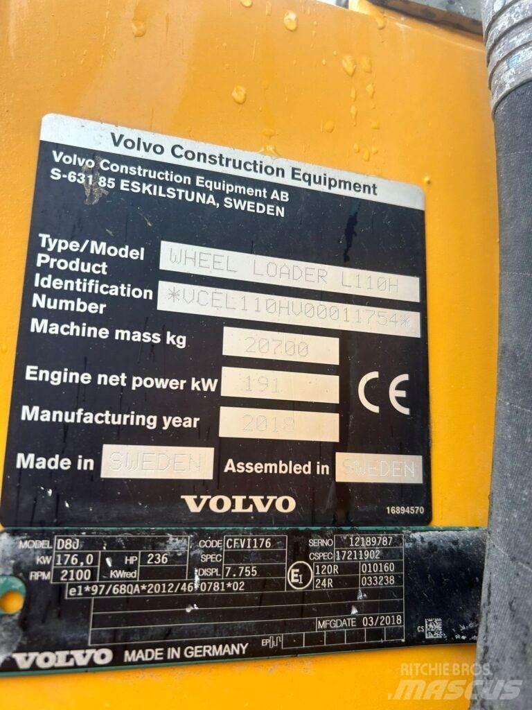 Volvo L110H Utovarivači na točkove