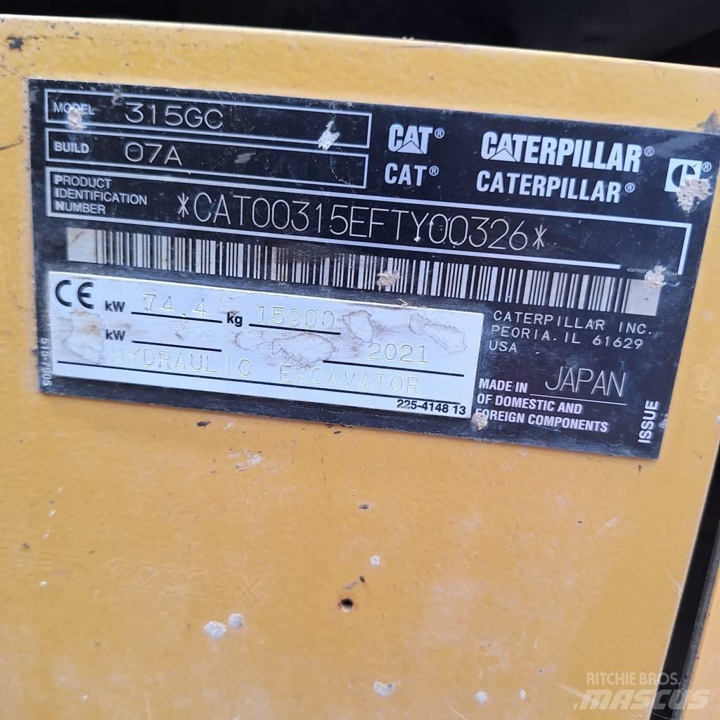 CAT 315 Bageri guseničari