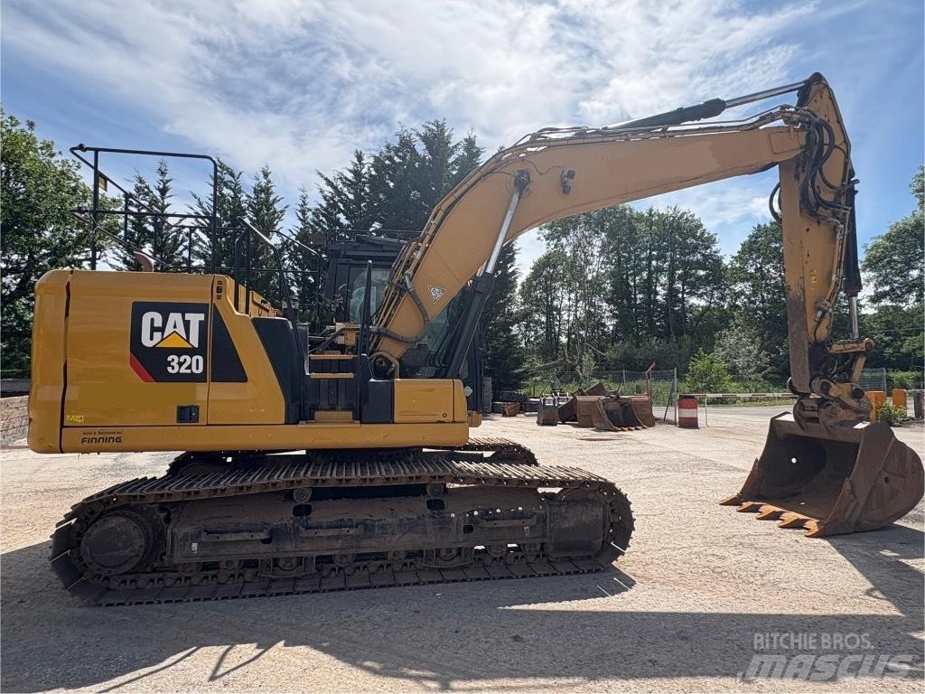 CAT 320 07B Bageri guseničari