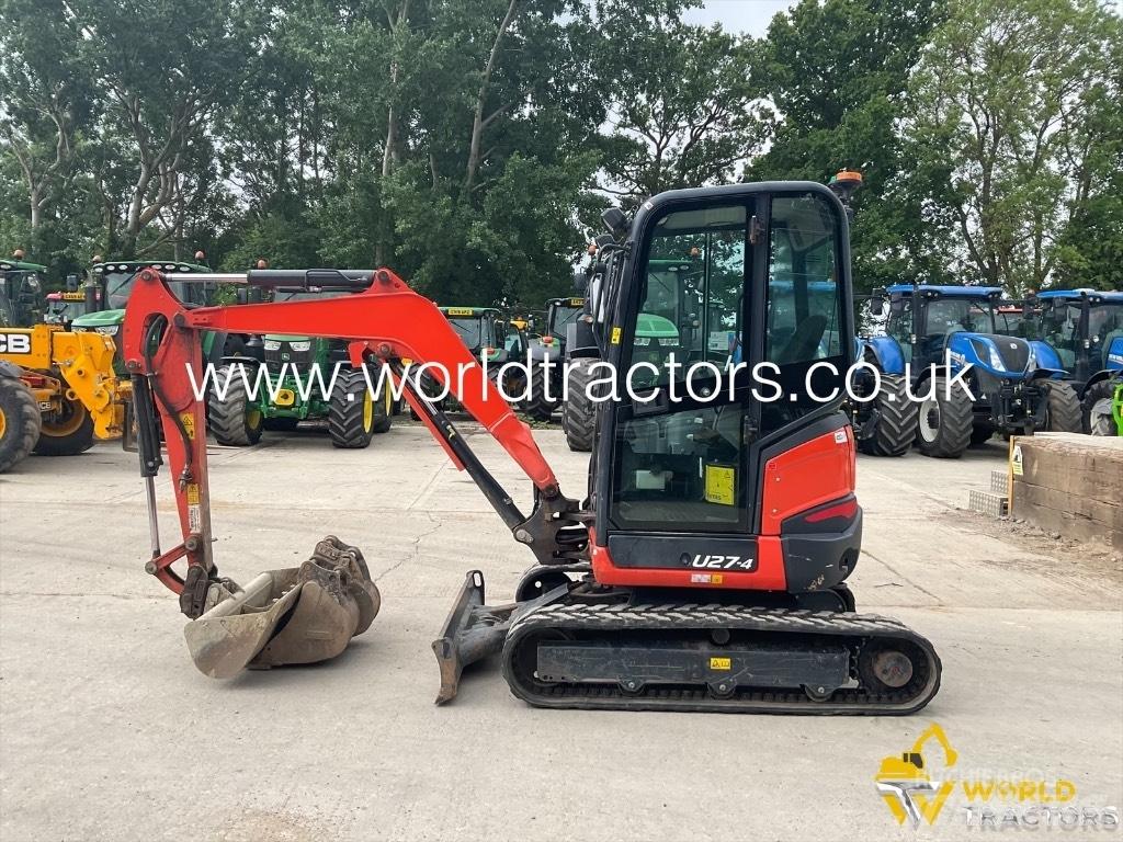 Kubota U 27-4 Mini bageri < 7t