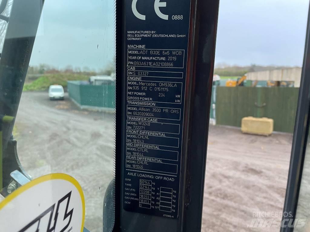 Bell B 30 E Zglobni damperi