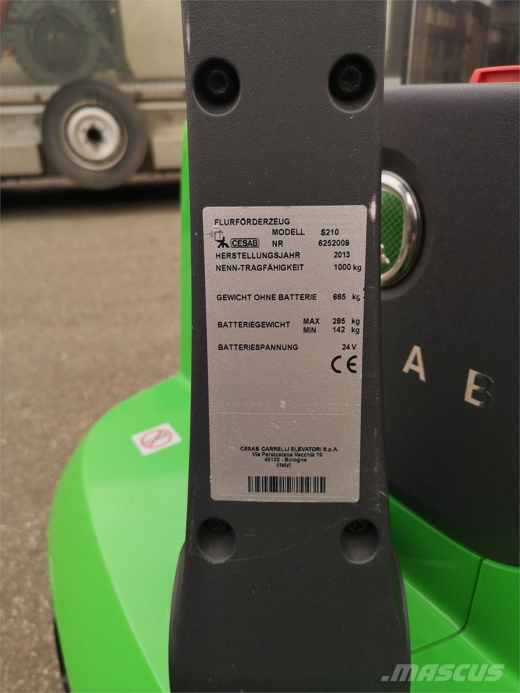 Cesab S210 Samopogonski ručni viljuškari