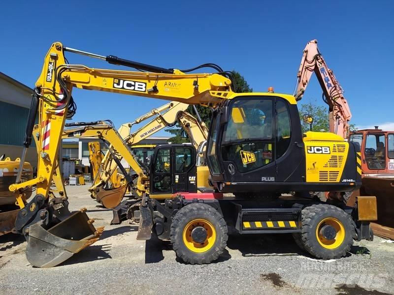JCB JS 145 W Bageri točkaši