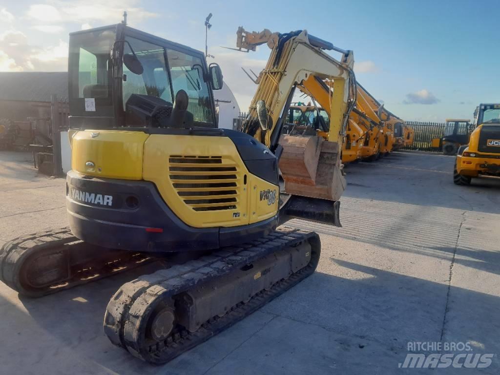 Yanmar Vio 82 Bageri guseničari