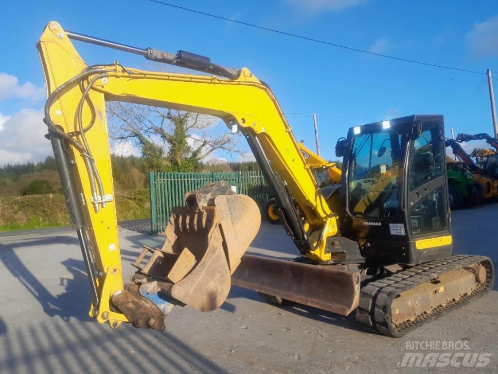 Yanmar Vio 82 Bageri guseničari