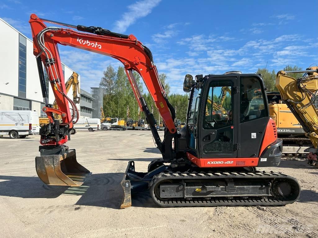 Kubota KX 080-4 A2 Midi bageri 7t – 12t