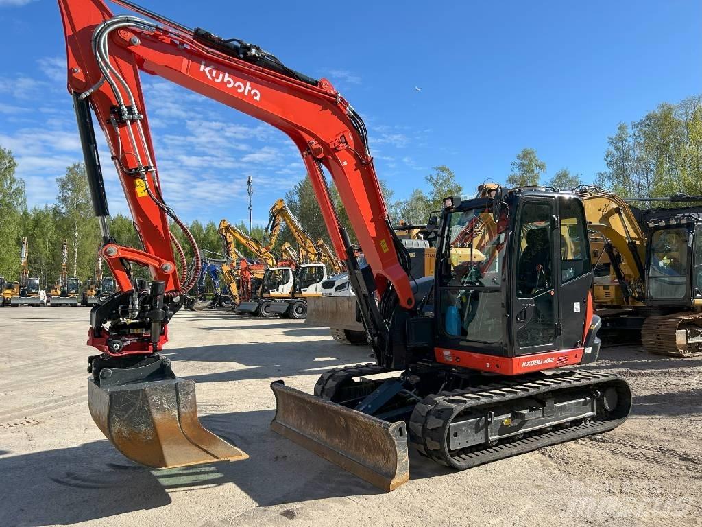 Kubota KX 080-4 A2 Midi bageri 7t – 12t