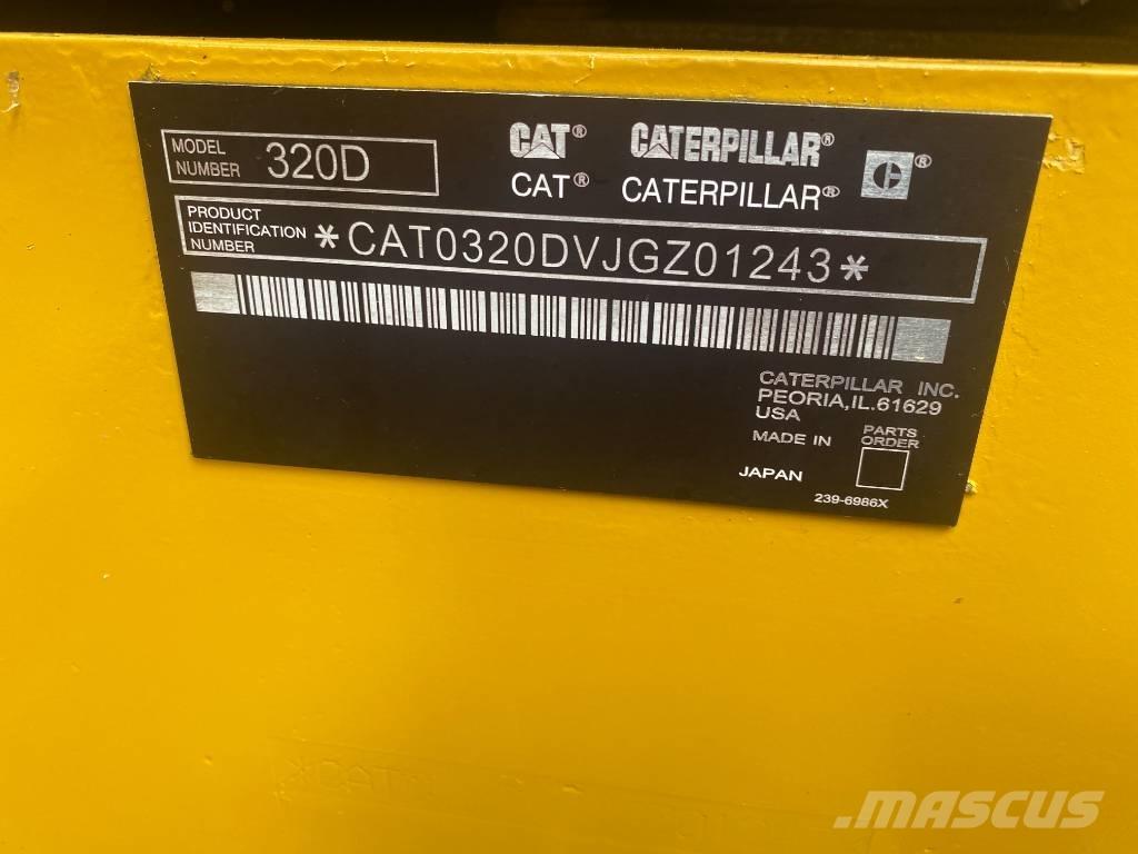 CAT 320 D Bageri guseničari