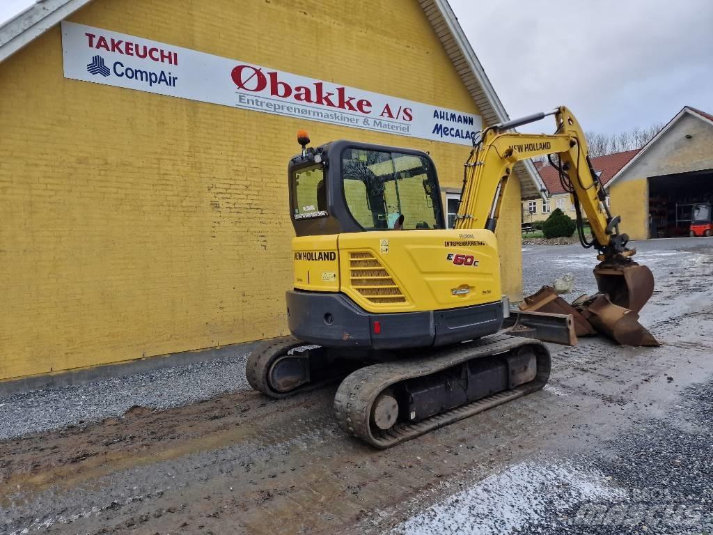 New Holland E60C Mini bageri < 7t