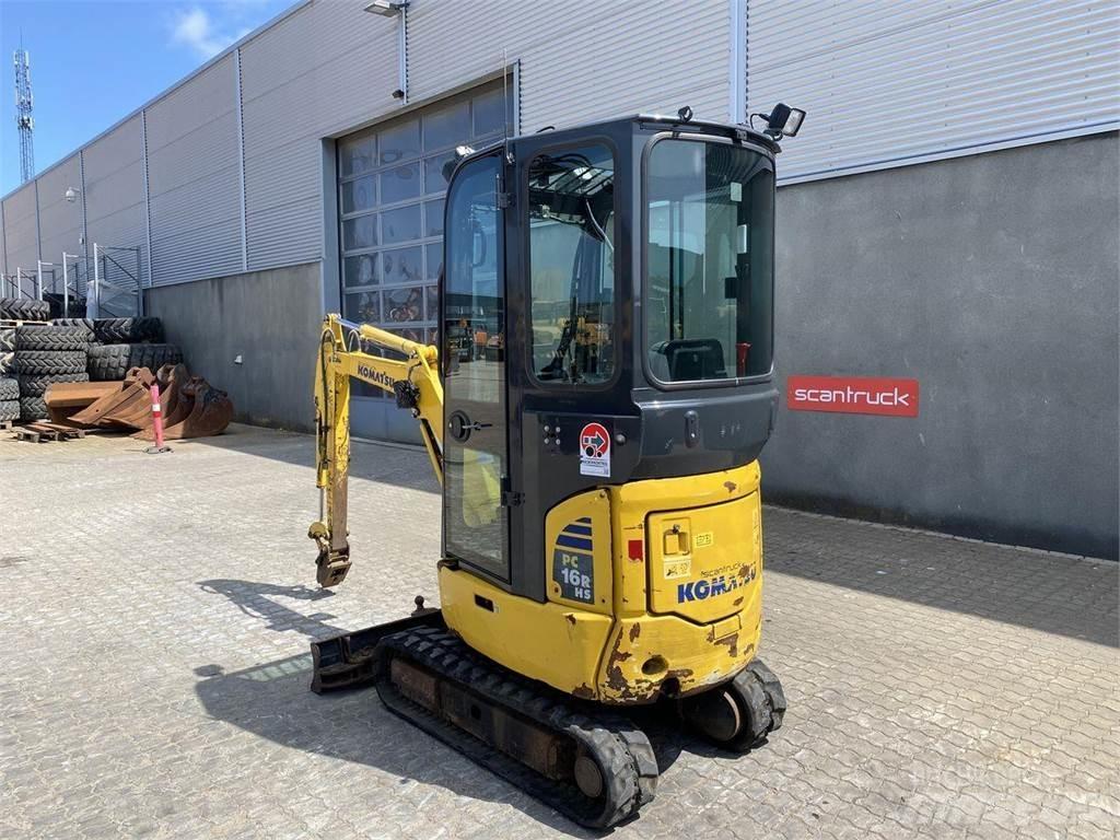 Komatsu PC16R-3HS Bageri točkaši